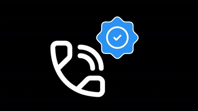 The "Call Done Icon" is a sleek and professional animation designed to visually signify the completion or success of a call. The icon features clean and modern graphics that align,