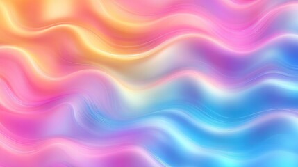 Obraz premium Dreamy Pastel Swirls: A Kaleidoscope of Soft Hues