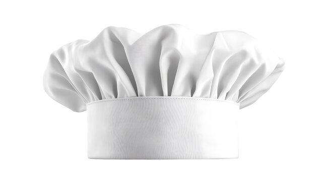 White shef hat isolate on white
