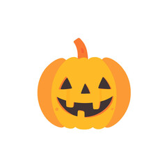 A whimsical pumpkin carving contest for Halloween. vector