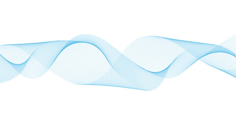 Abstract colorful glowing wave curved lines background. Abstract frequency sound wave lines and technology curve lines background. Design used for banner, template, science, business and many more