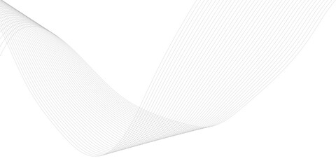 Obraz premium Abstract grey smooth element swoosh speed wave modern stream background. Abstract wave line for banner, wallpaper background with wave design. Abstract business wave curve lines background.