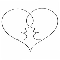 background, pattern, abstract, vector, design, heart, art, illustration, love, white, black, wallpaper, graphic, print, valentine's day, line art, kiss, effect, lip kiss, textured
