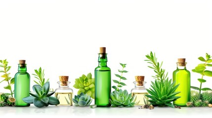 Natural Essential Oils and Succulents: A Green Harmony