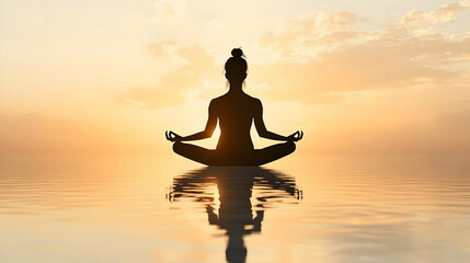 Yoga Pose Silhouette Vector for Physical Wellness Flexibility Infographics on Isolated White Background