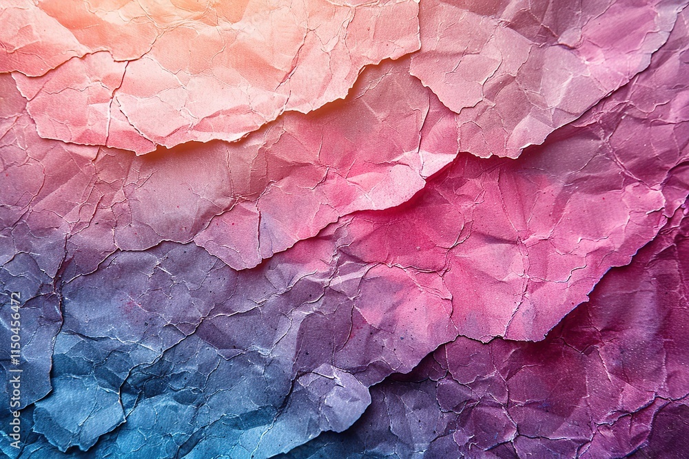 Poster colorful gradient color abstract background with rough paper texture. abstract colorful background, 