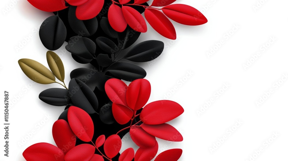 Poster minimal photostock of a abstract blurred red black color gradient vector background