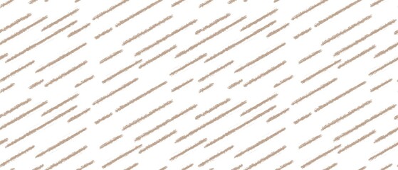 Seamless abstract geometric pattern. Simple background in brown and white colors. Digital textured background. Design for textile fabrics, wrapping paper, background, wallpaper, cover.