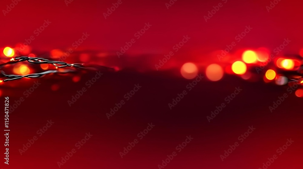 Poster minimal photostock of a abstract background red blur gradient with bright clean ,christmas backgroun
