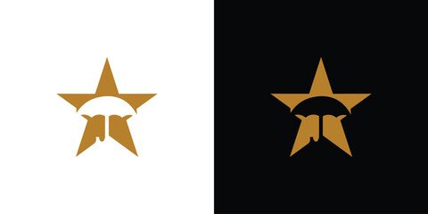 Obraz premium Unique and modern Umbrella King logo design 4