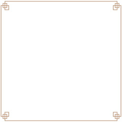 설날 추석 명절 전통 테두리 금박테두리 상장 임명장 증서 테두리 일러스트