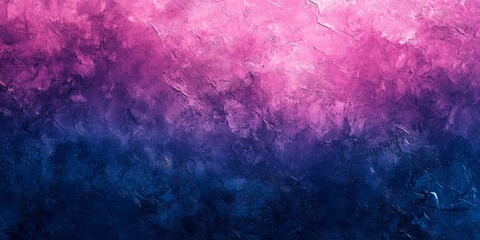 Blue purple pink grainy gradient background noise texture smooth abstract header poster banner backdrop design, Generative AI