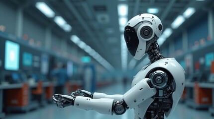Hyperrealistic AI Application in Russian Robotics