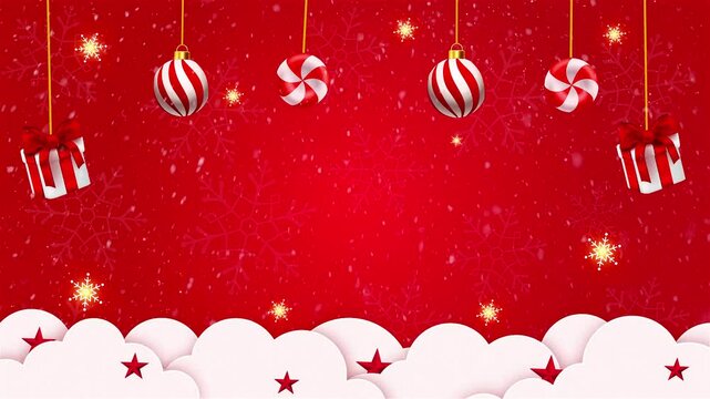 merry christmas video wallpaper