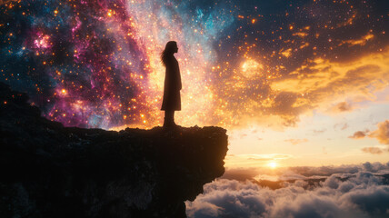 Fototapeta premium Dreamscape Wanderer