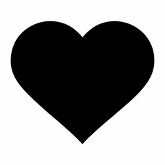 Heart Silhouette Vector Art