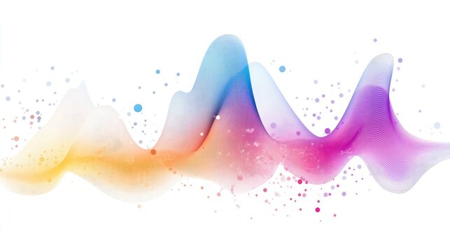 an abstract scatter plot clipart, statistical analysis element, artistic style, rainbow gradient, isolated on white background --ar 16:9 --v 6.1 Job ID: 42eacd6f-28ae-4b01-93eb-7e9bc839e48c