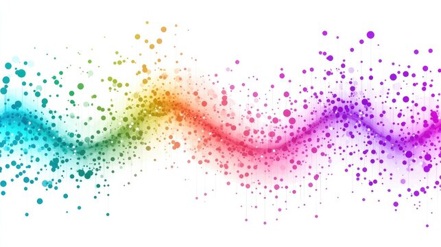 an abstract scatter plot clipart, statistical analysis element, artistic style, rainbow gradient, isolated on white background --ar 16:9 --v 6.1 Job ID: 061a09fb-af49-4f8d-96ca-ff6ec07c1243