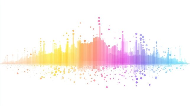 an abstract scatter plot clipart, statistical analysis element, artistic style, rainbow gradient, isolated on white background --ar 16:9 --v 6.1 Job ID: 061a09fb-af49-4f8d-96ca-ff6ec07c1243