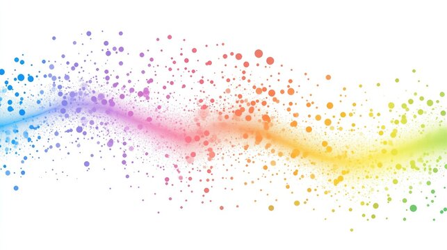 an abstract scatter plot clipart, statistical analysis element, artistic style, rainbow gradient, isolated on white background --ar 16:9 --v 6.1 Job ID: 061a09fb-af49-4f8d-96ca-ff6ec07c1243