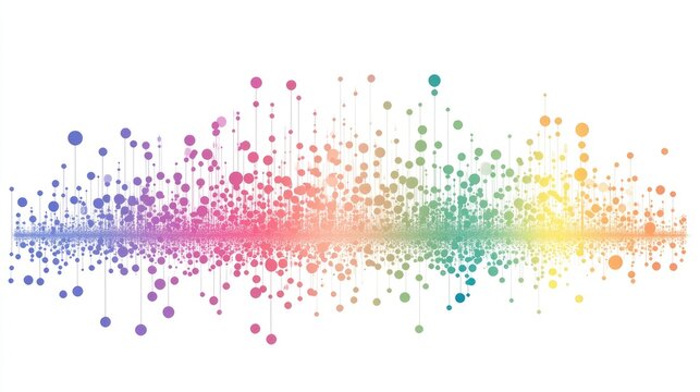 an abstract scatter plot clipart, statistical analysis element, artistic style, rainbow gradient, isolated on white background --ar 16:9 --v 6.1 Job ID: c14d24e4-0607-46df-bf58-446d939bc0ae