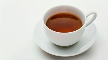 Enjoying a Warm Cup of Tea on a Quiet Day With Comforting Flavors and Aromas