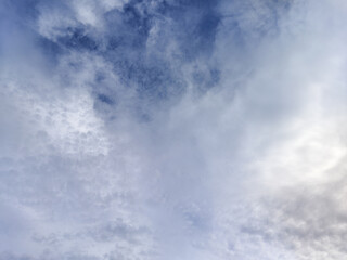 Tranquil Cloudscape with Soft Hues
