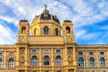 Obraz premium Wien, Austria, The Natural History Museum in Vienna.