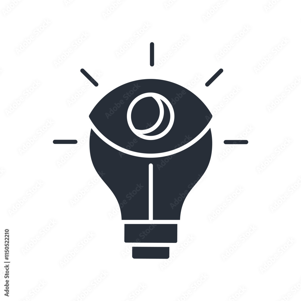 Poster visual icon. vector.editable stroke.linear style sign for use web design,logo.symbol illustration.
