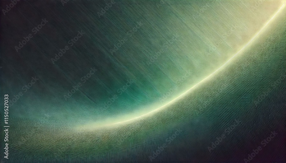 Poster a smooth gradient transitioning from deep emerald green to pale lime, overlaid with a faint fabric-l
