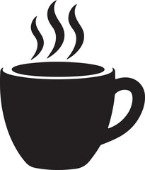 Print coffee cup vector image