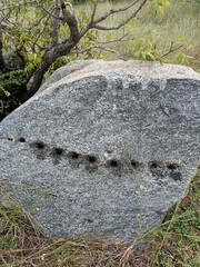 Large Village Stones with Natural Small Holes.