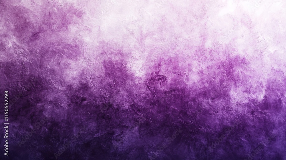 Aufkleber blurred grainy color gradient background, purple white abstract soft noise texture backdrop design, 