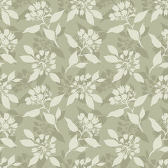 Decorative Flowers Seamless Pattern 12a.eps