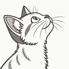 illustration of a cat