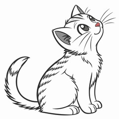 cat with background
