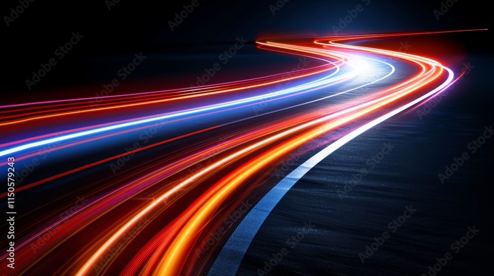 Poster abstract technology background representing global business and communication concepts