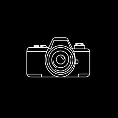 Camera icon Vector set outline