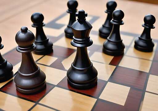 The Black Pawn Outmaneuvered Its Opponent To Emerge Victorious Despite Being Outnumbered.