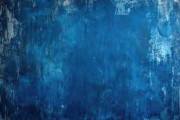Obraz premium Dark Blue Grunge Blackboard Texture: Empty Space with Chalkboard Feel for Creative Use