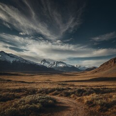 Obraz premium mountains view, landscape scene, nature scenic