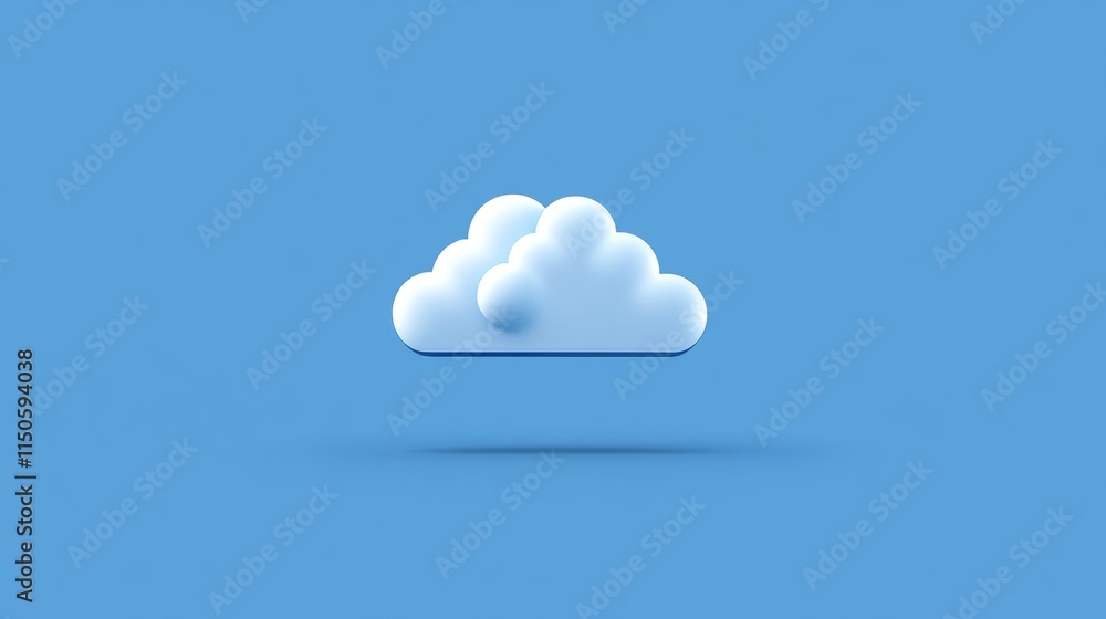 Poster security cloud storage. internet security isometric concept. isometric concept protection network an