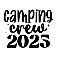 Camping Saying SVG Design