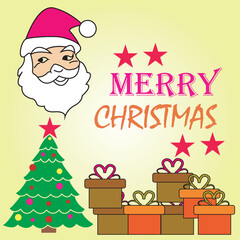 santa claus with gifts