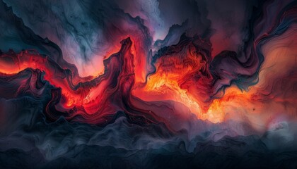 Dreamy abstract sunset  a swirling gradient of pastel colors with subtle sparkling effects