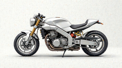 Fototapeta premium motorcycle drawing on light background