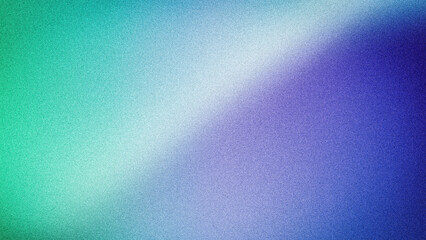 An abstract gradient background with smooth transitions of cyan, teal, and violet hues, complemented by a grainy texture, ideal for banners, wallpapers, and modern designs