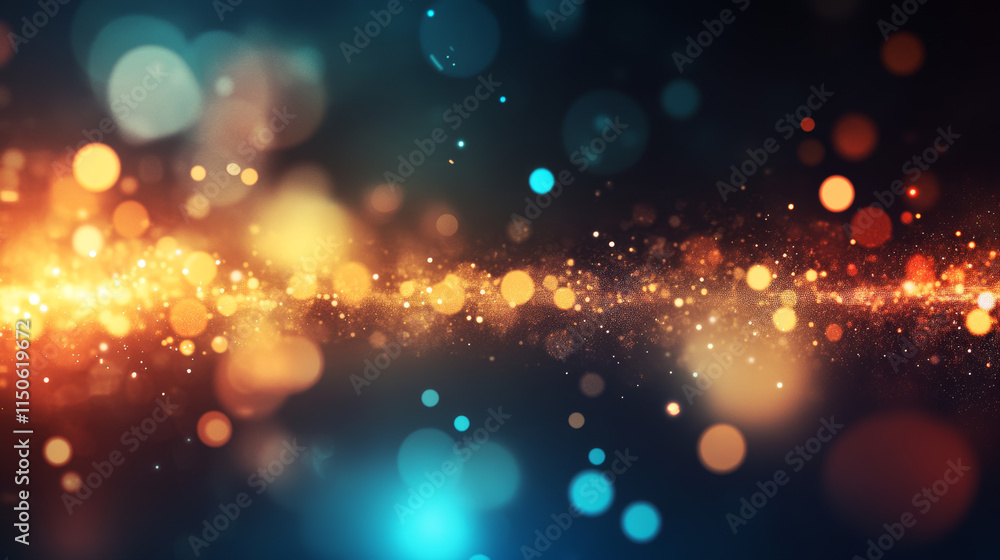 Poster sci fi futuristic user interface, hud template frame design, technology abstract background