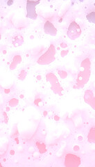 Peaceful Image of Vibrant Pink Cosmos Flowers with Vibrant Turquoise Backdrop Creating Natural Yet Elegant Feel