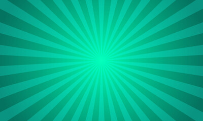 Green radial burst background design